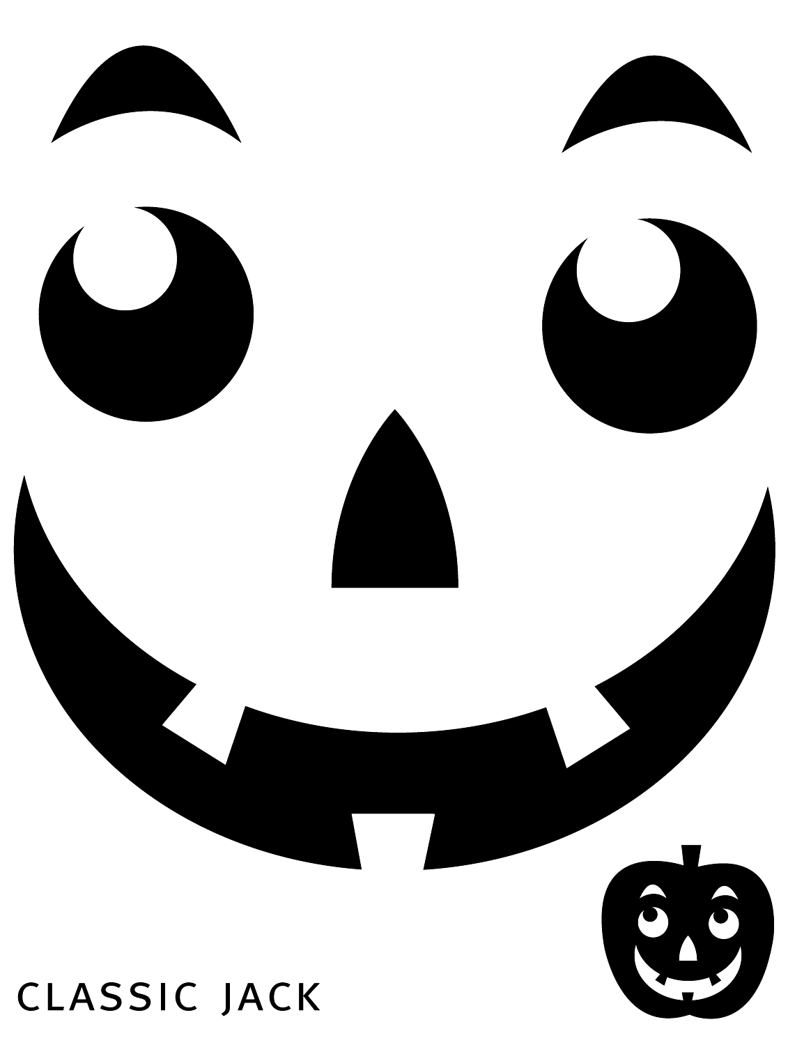 Free Printable Jack O 39 lantern Stencils
