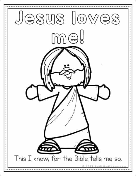 Free Printable Jesus Loves Me Coloring Pages Printabl Vrogue co