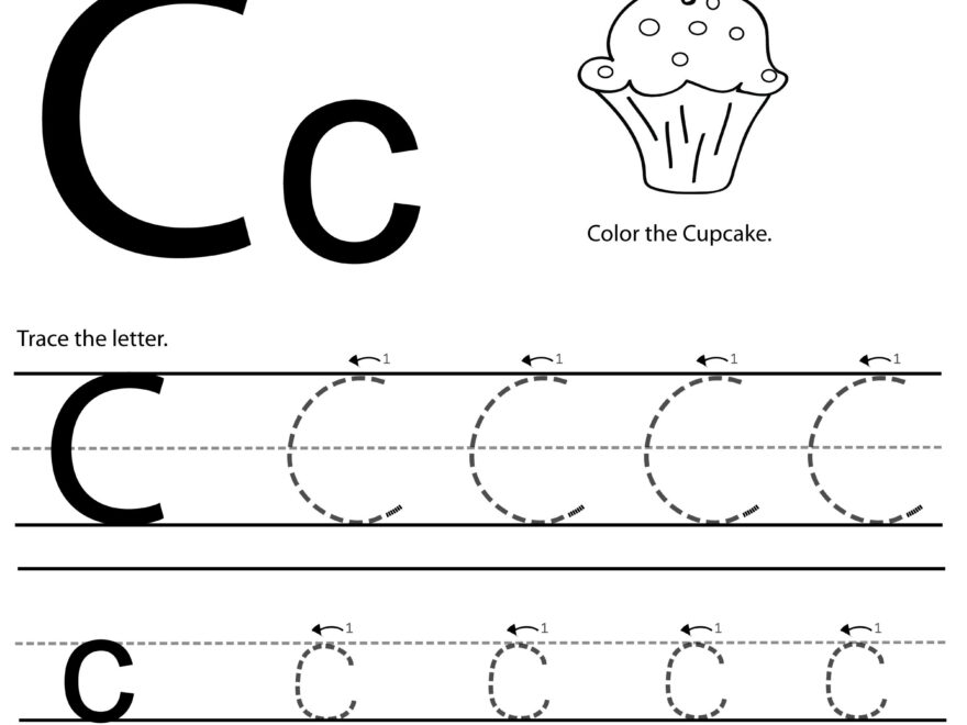 Free Printable Letter C Worksheets