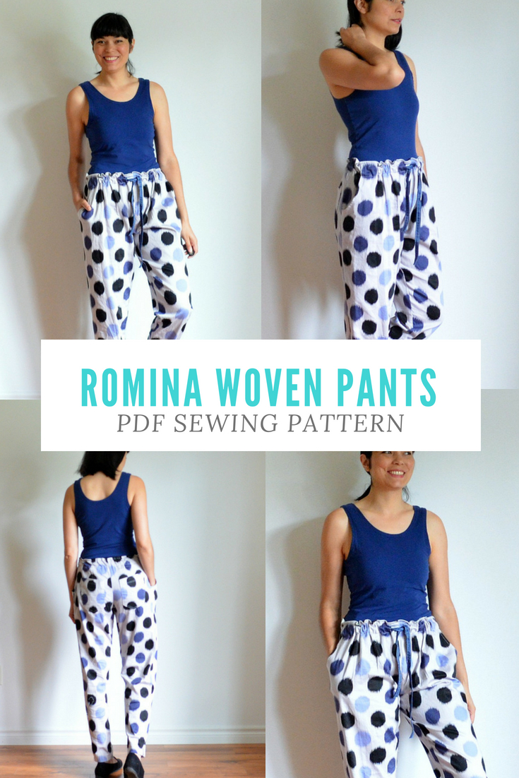 Free Printable Plus Size Pants Sewing Patterns