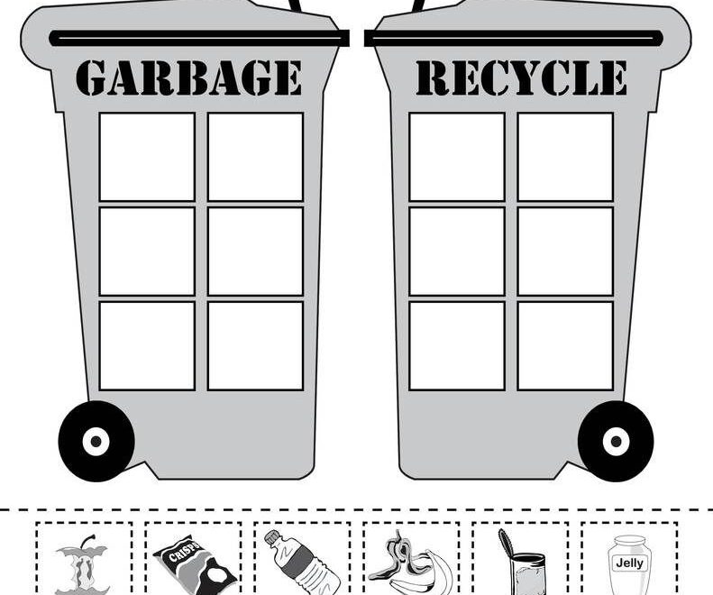 Free Printable Recycling Worksheets Free Printable
