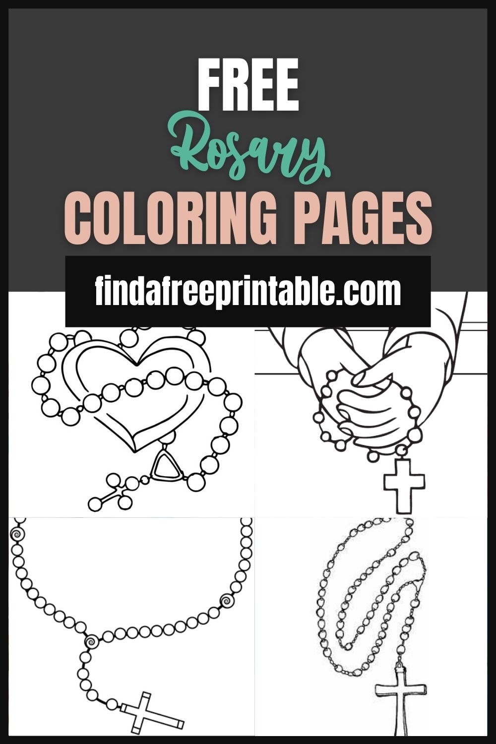 Free Printable Rosary Coloring Pages Find A Free Printable