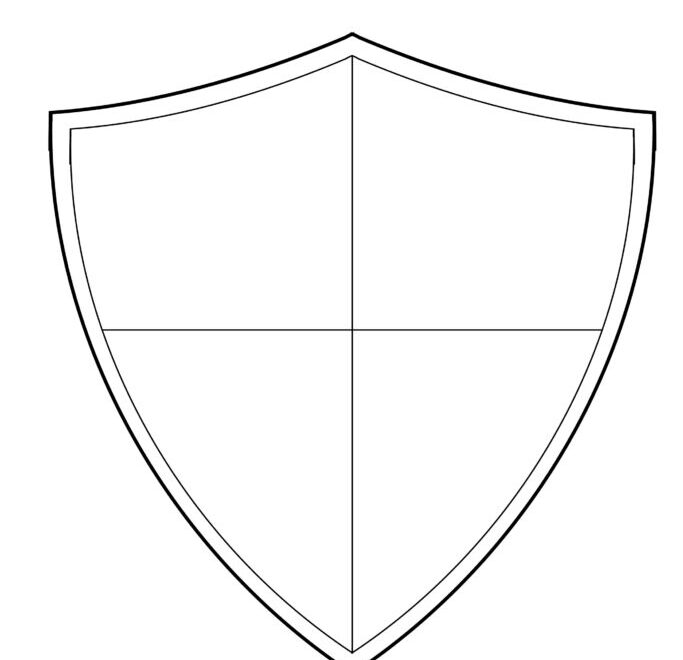 Free Printable Shield Templates PDF Included Printables Hub
