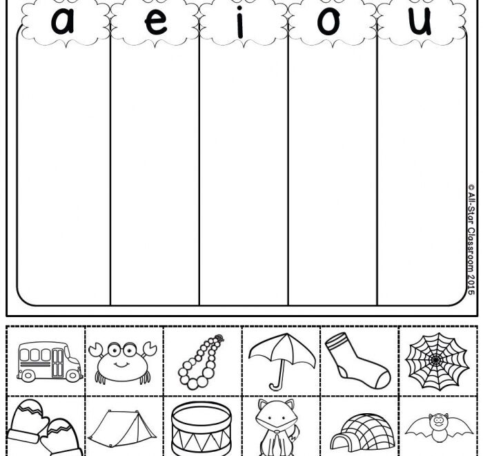 Free Printable Short Vowel Review Worksheets Free Printable 2024