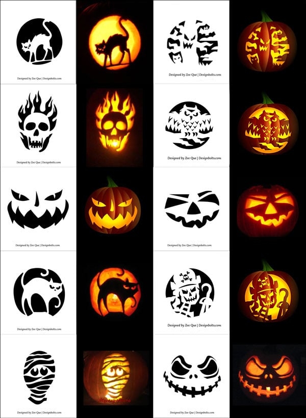 Free Pumpkin Stencil Printable