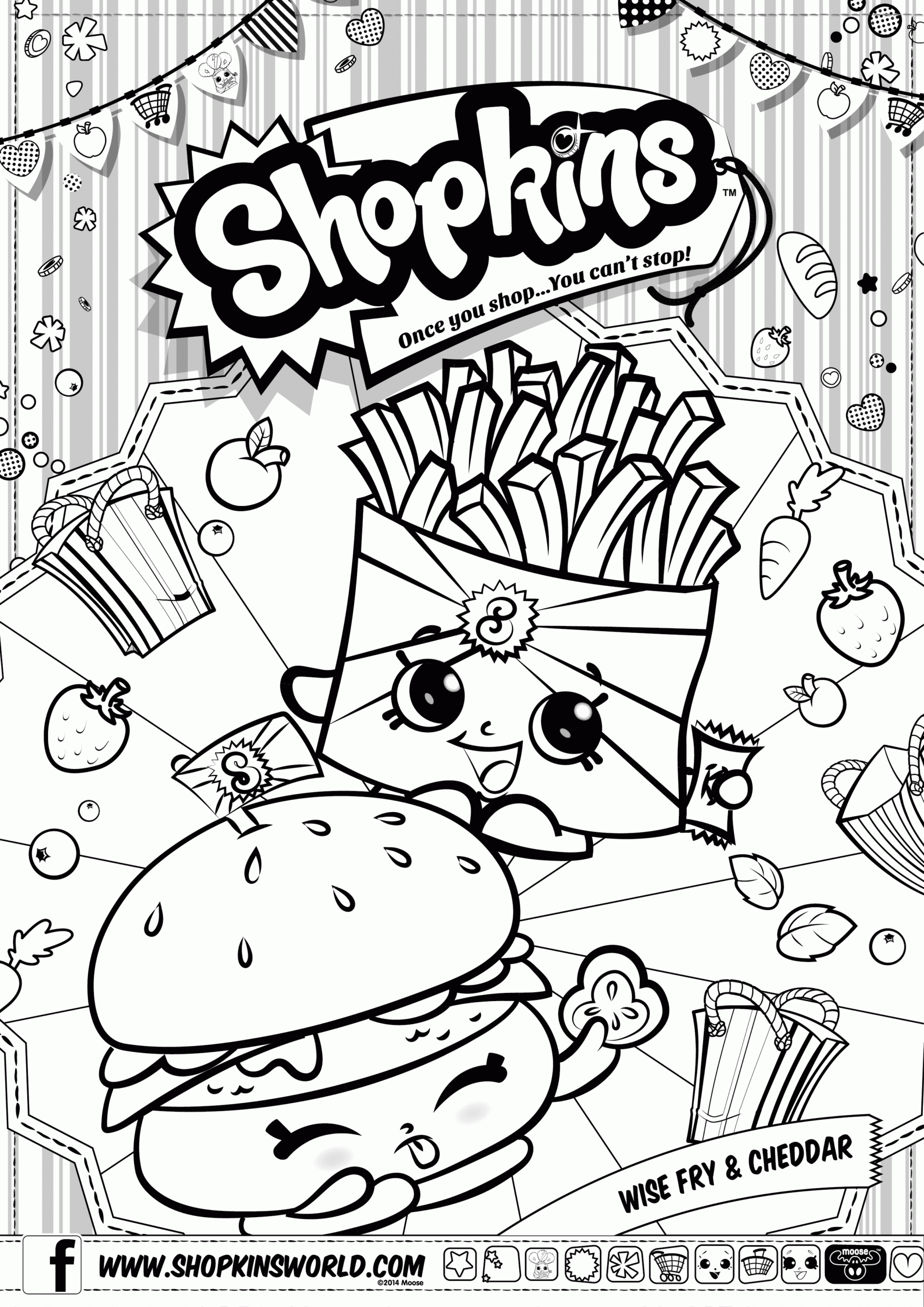 Free Shopkins Coloring Pages For Kids At Viiaidanblog Blog