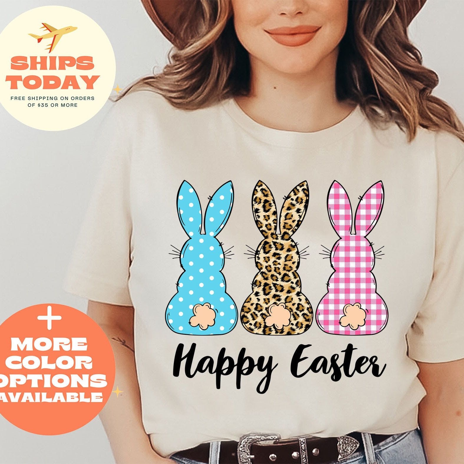 Happy Easter Shirt Womens Easter Shirt Easter Bunny Shirt Easter 