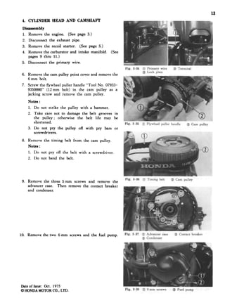 Honda Marine Outboard B75 K2 Service Repair Manual PDF