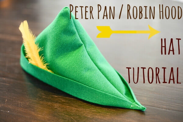 How To Make A Felt Peter Pan Or Robin Hood Hat Tikkido