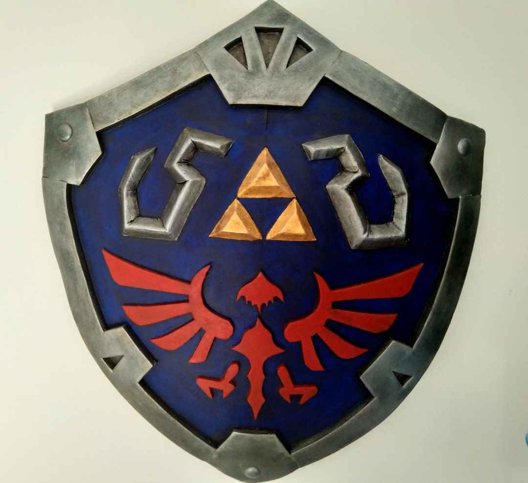 Hylian Shield BOTW EVA Foam Template Breath Of The Wild Skyward 