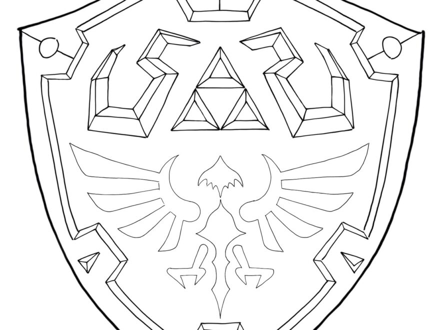 Hylian Shield Template By MaxM2015 On DeviantArt