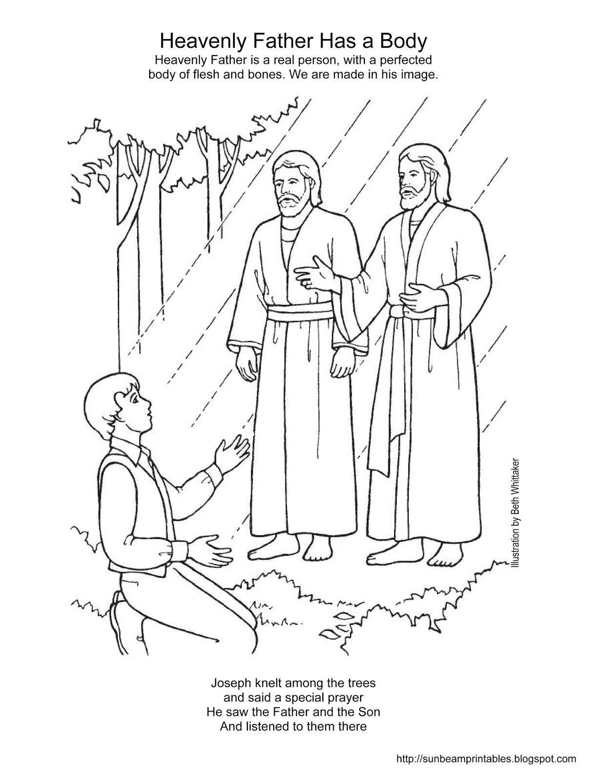 Joseph Smith Coloring Pages At GetColorings Free Printable 