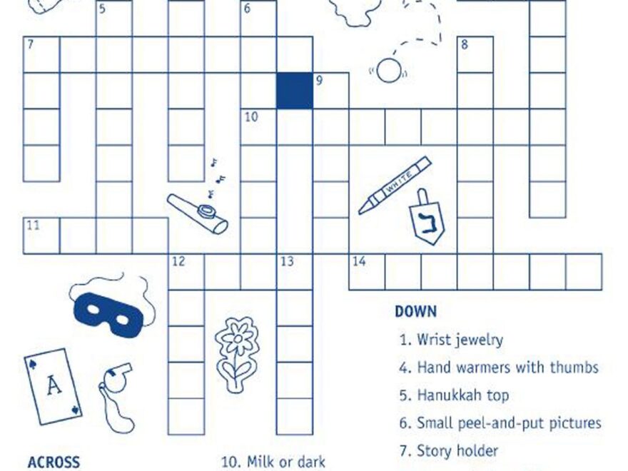 Kids Crossword Puzzles To Print Activity Shelter Mary Crossword Puzzles
