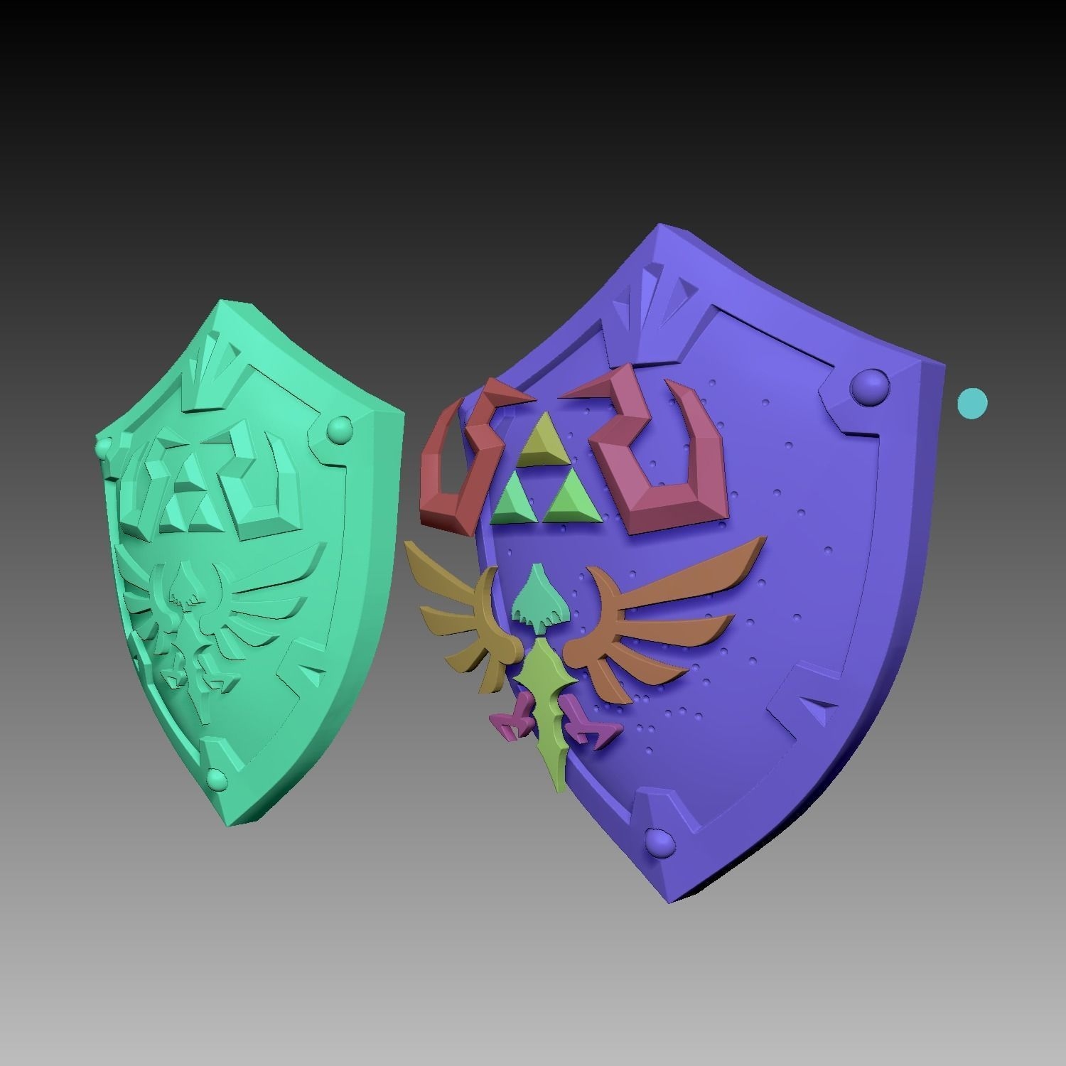 Botw Hylian Shield Printable Template