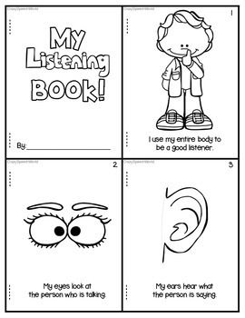 Listening Coloring Pages