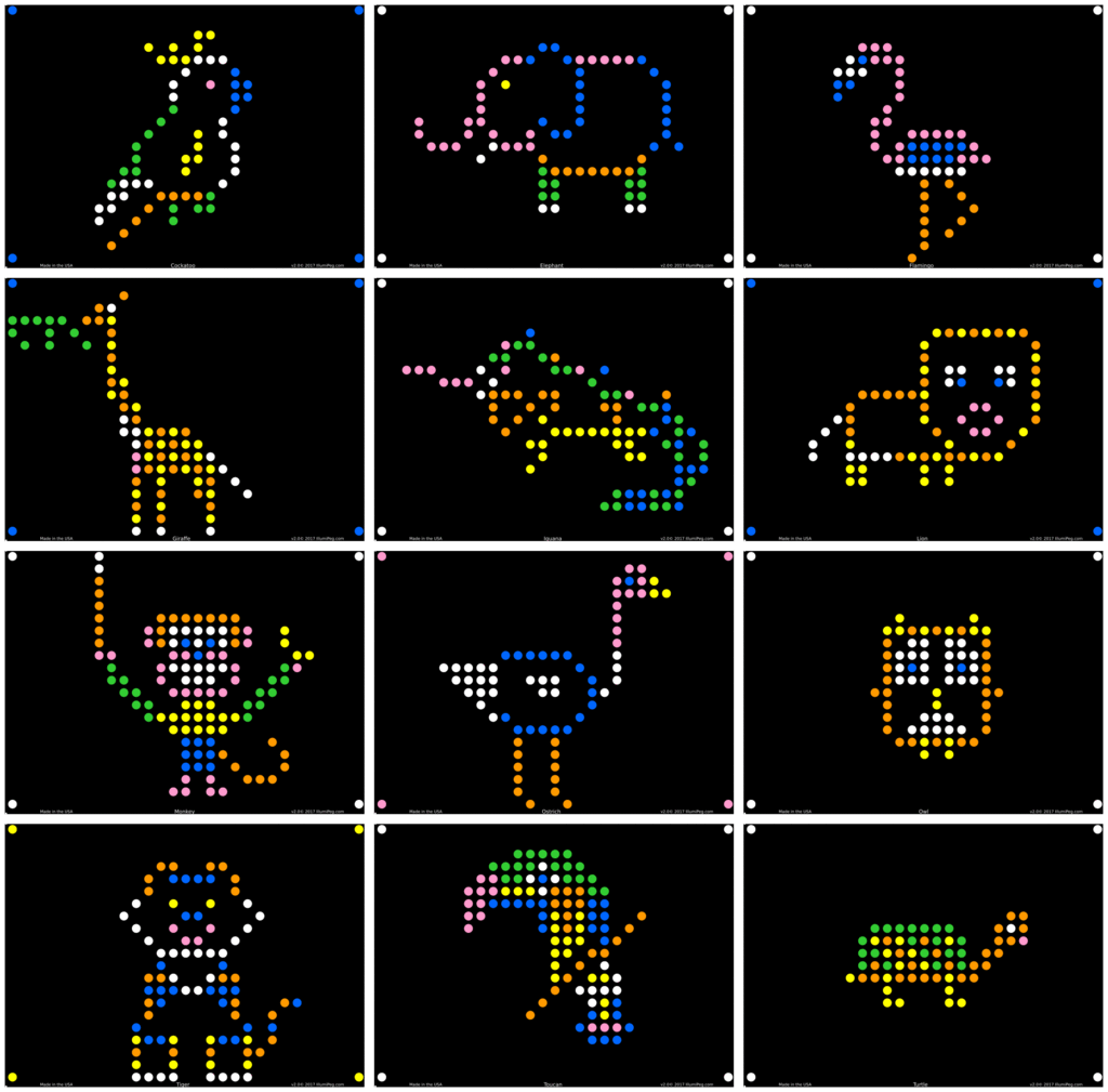 Printable Lite Brite Templates Free