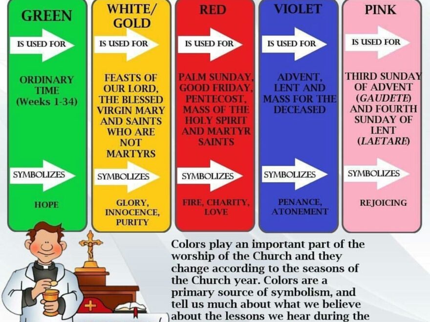 Liturgical Calendar And Colors Printable Calendars AT A GLANCE