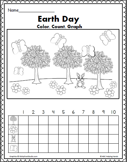 Math Earth Day Worksheets