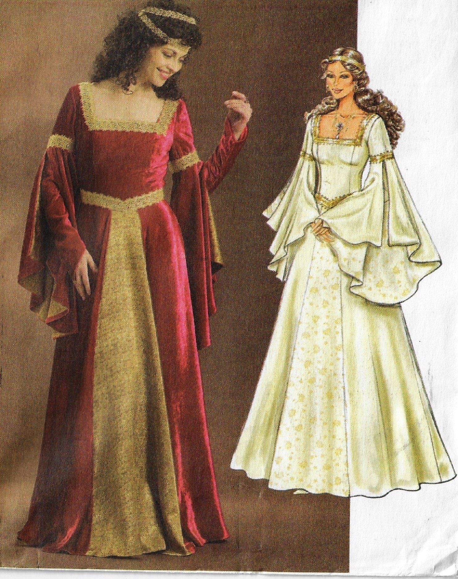 Medieval Dress Pattern Free Printable Templates Free