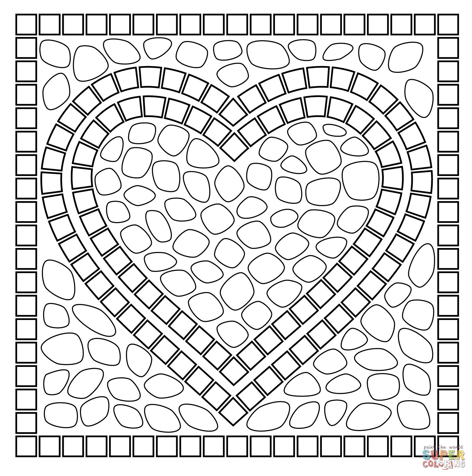 Mosaic Templates Printable