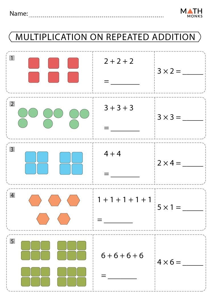 Free Printable Multiplication Worksheets For Grade 3 Repeated Free Printable Multiplication Worksheets For Grade 3 Repeated