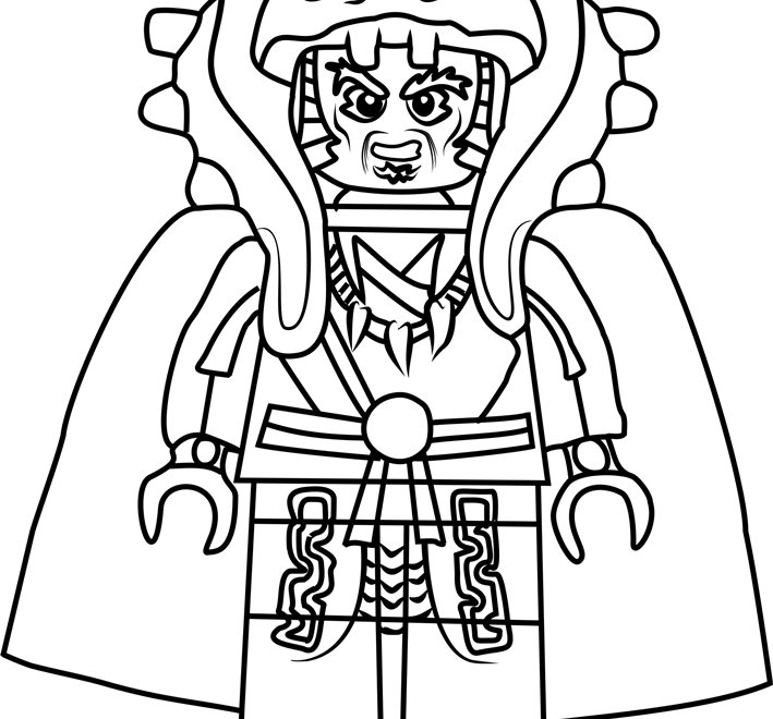 Ninjago Chen Coloring Page For Kids Free Lego Ninjago Printable