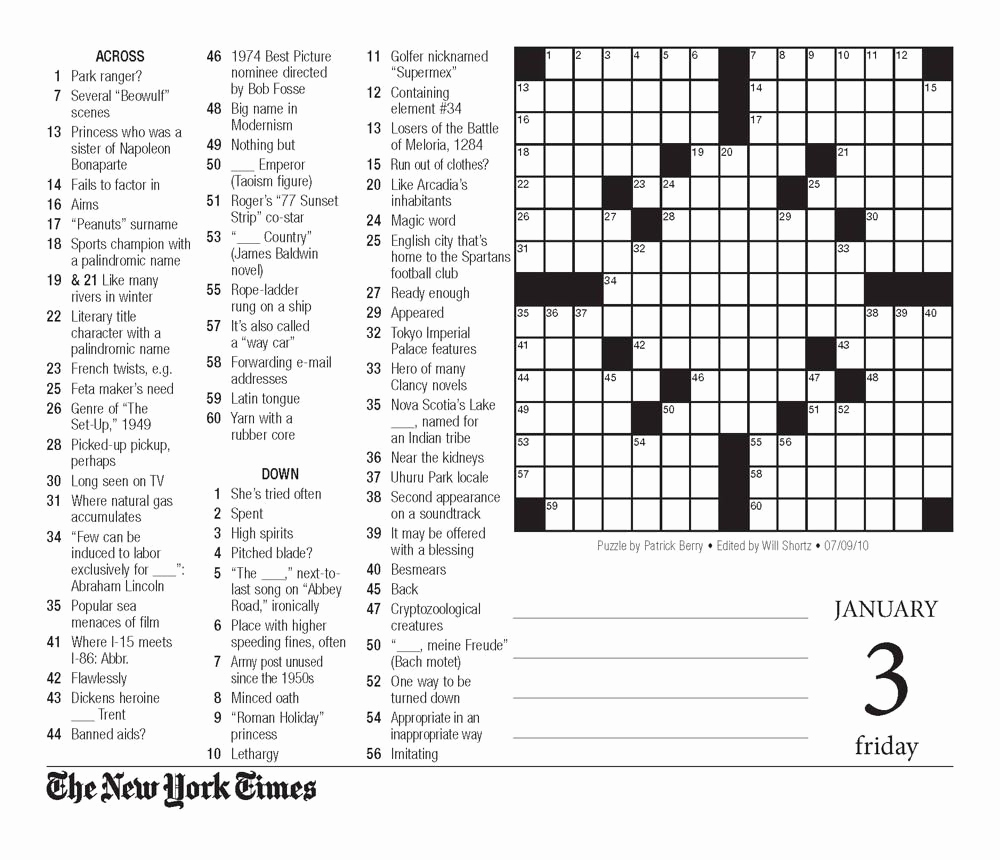 Nyt Crossword June 6 2025 Marcus R Langton
