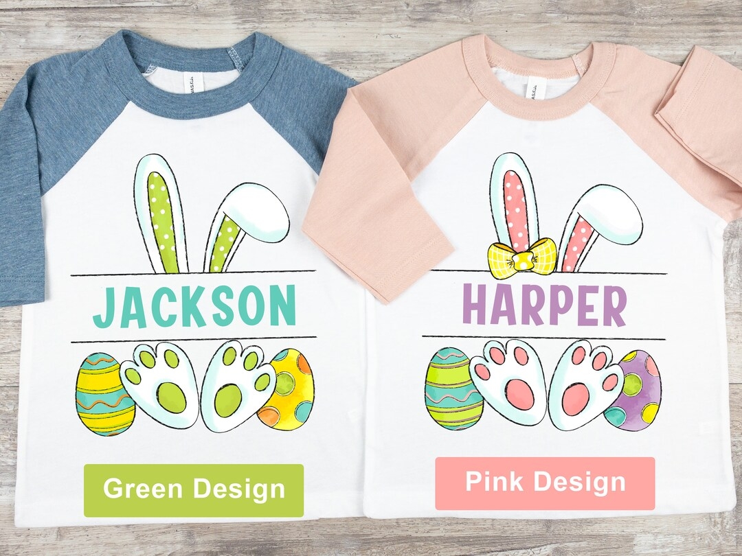 Personalized Easter Shirts For Kids Matching Easter Shirts Cousin 