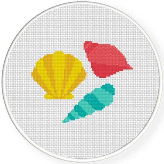 Free Printable Seashell Cross Stitch Patterns