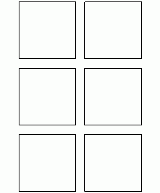 Printable 3 Inch Square Template