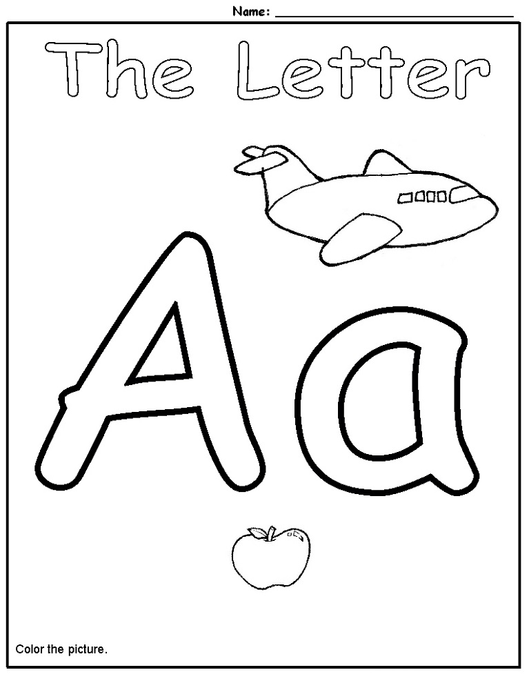 Printable Alphabet Preschool Worksheets