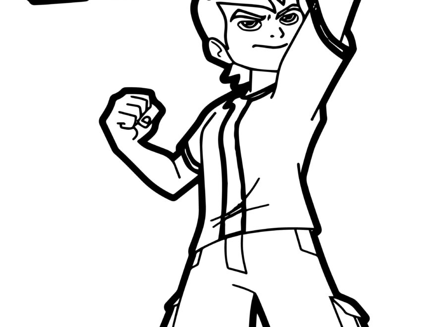 Printable Ben 10 Coloring Pages