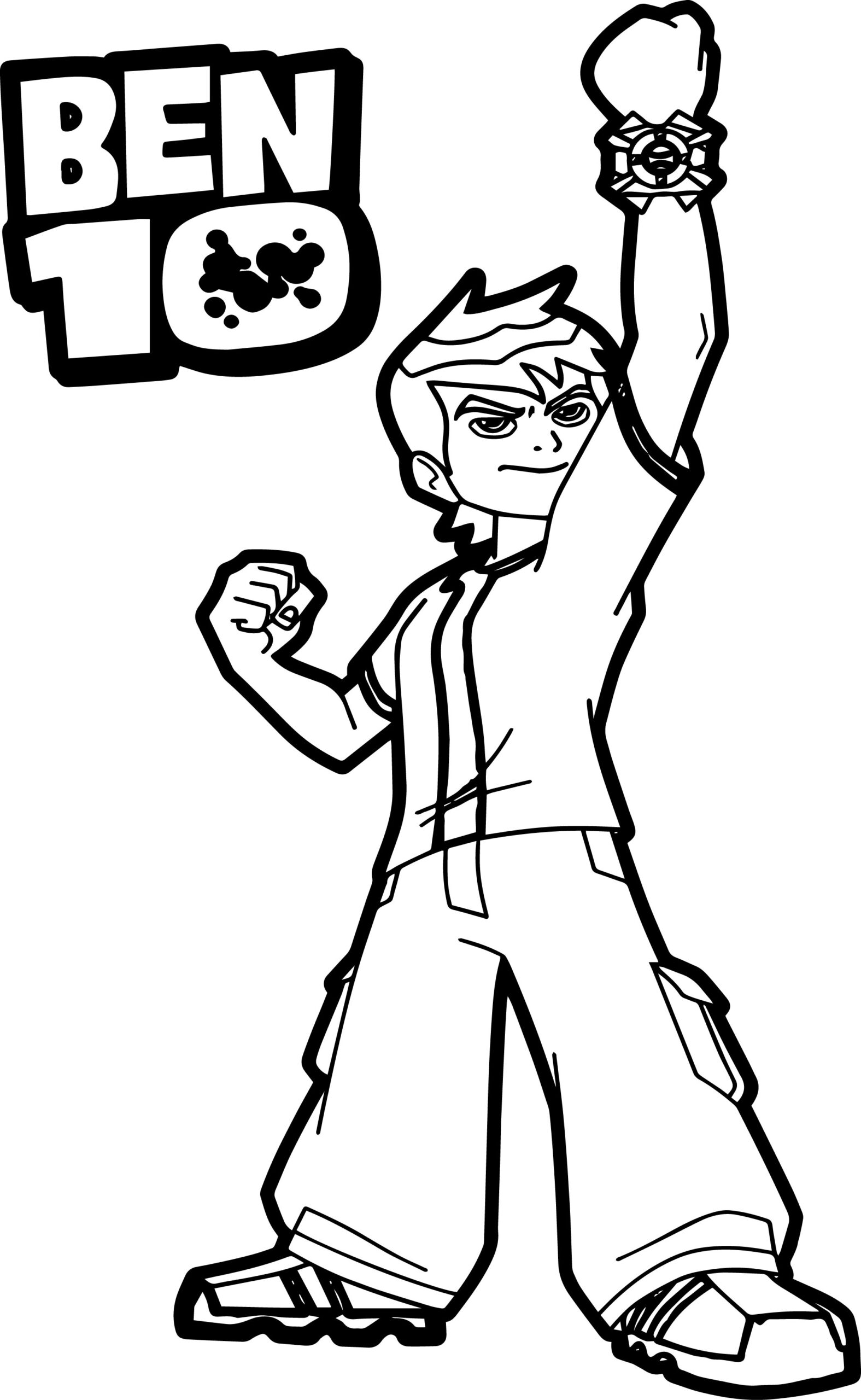 Printable Ben 10 Coloring Pages