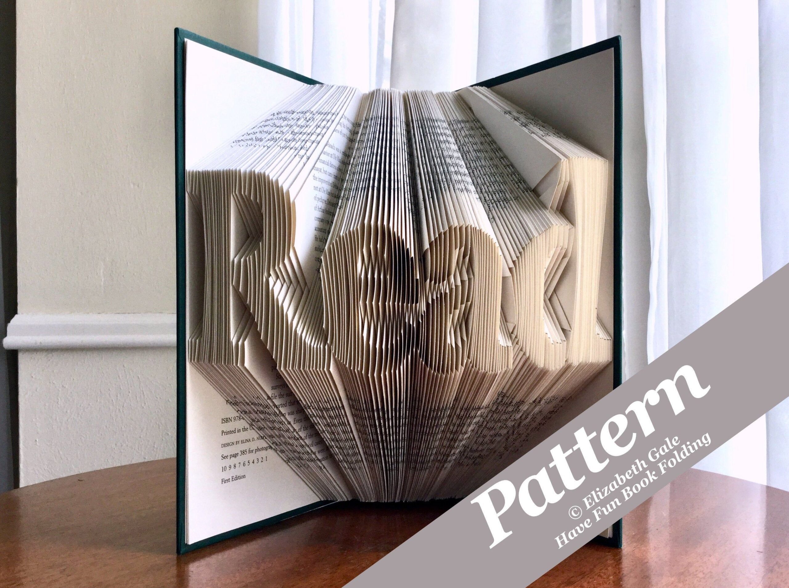 Printable Book Folding Patterns Free Printable Words Worksheets