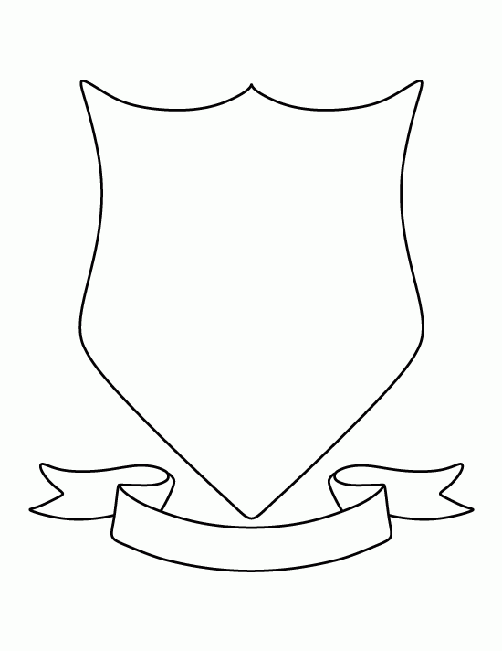 Blank Coat Of Arms Template Printable