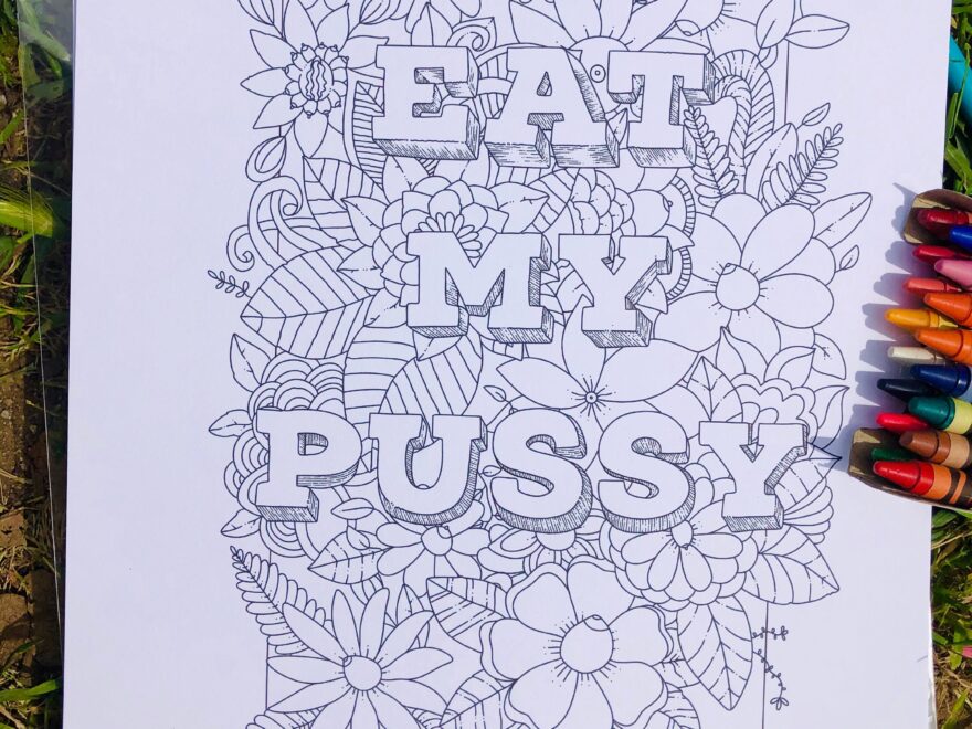 Printable Erotic Adult Sexy Coloring Book Page Kinky Couples Etsy