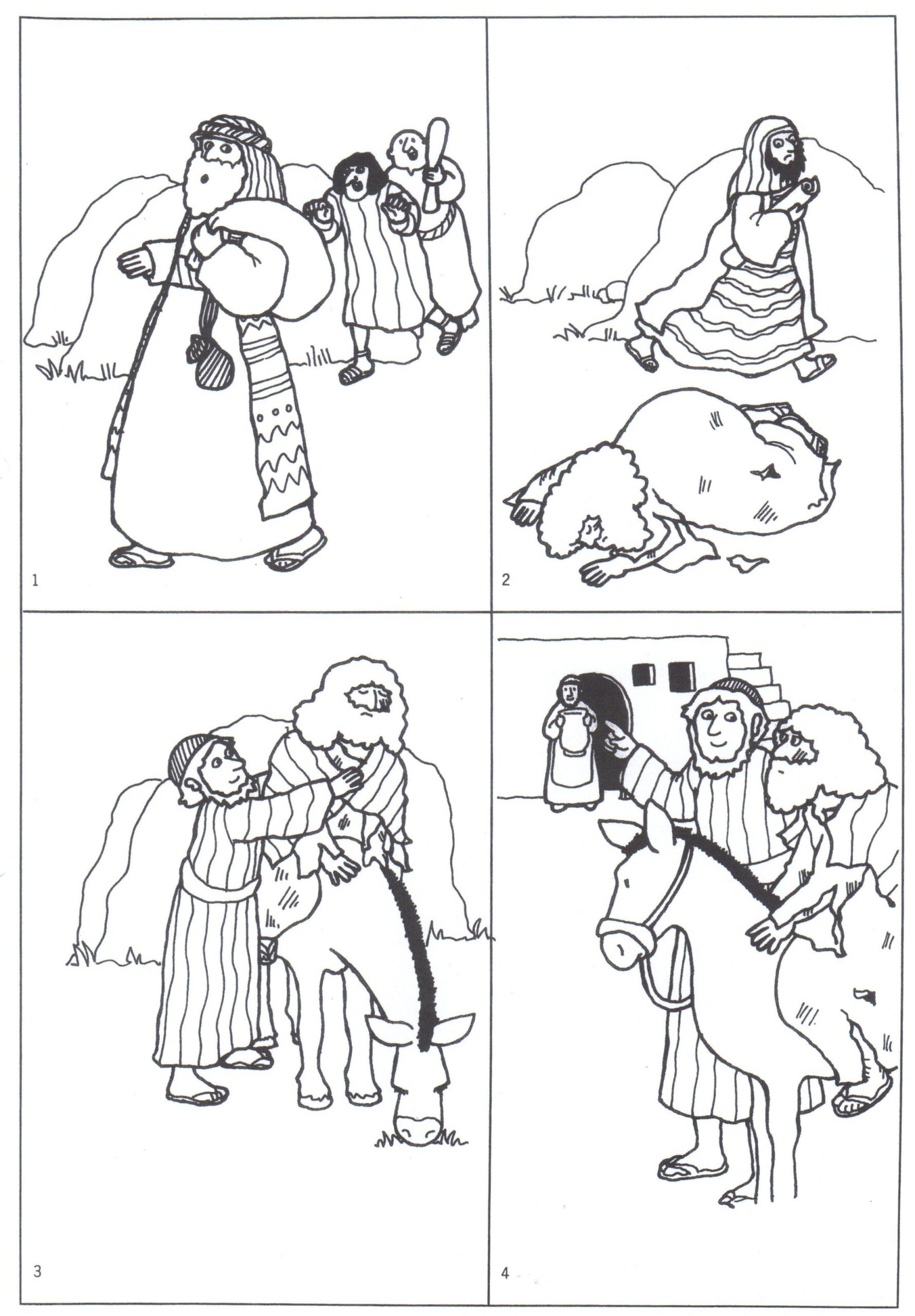 Printable Good Samaritan Activity Sheets