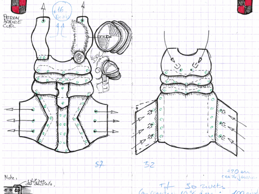 Printable Leather Armor Templates