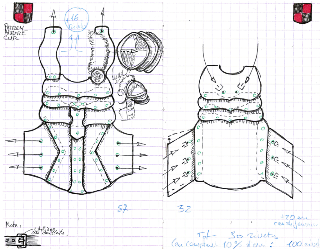 Printable Leather Armor Templates