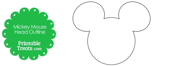Free Printable Mickey Mouse Silhouette