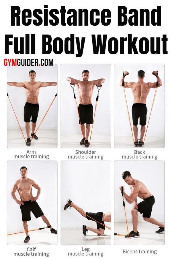 Printable Resistance Band Exercises