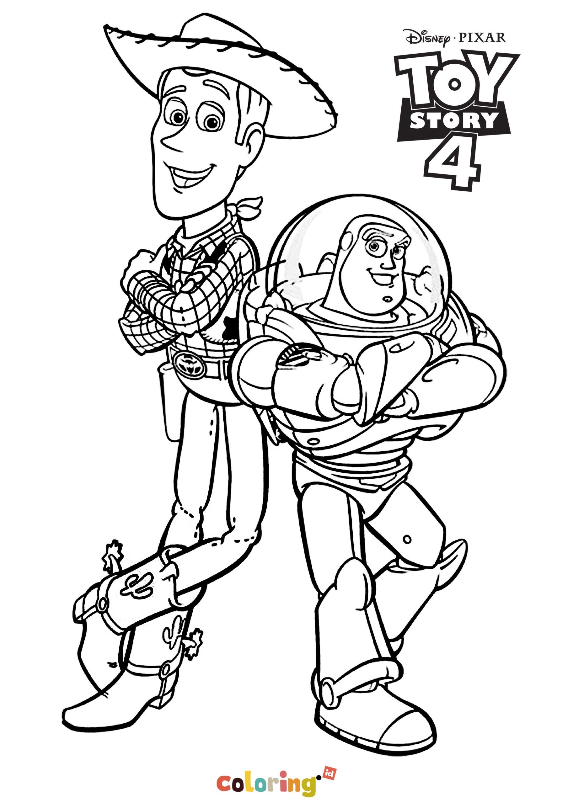 Toy Story Printable Coloring Pages Free