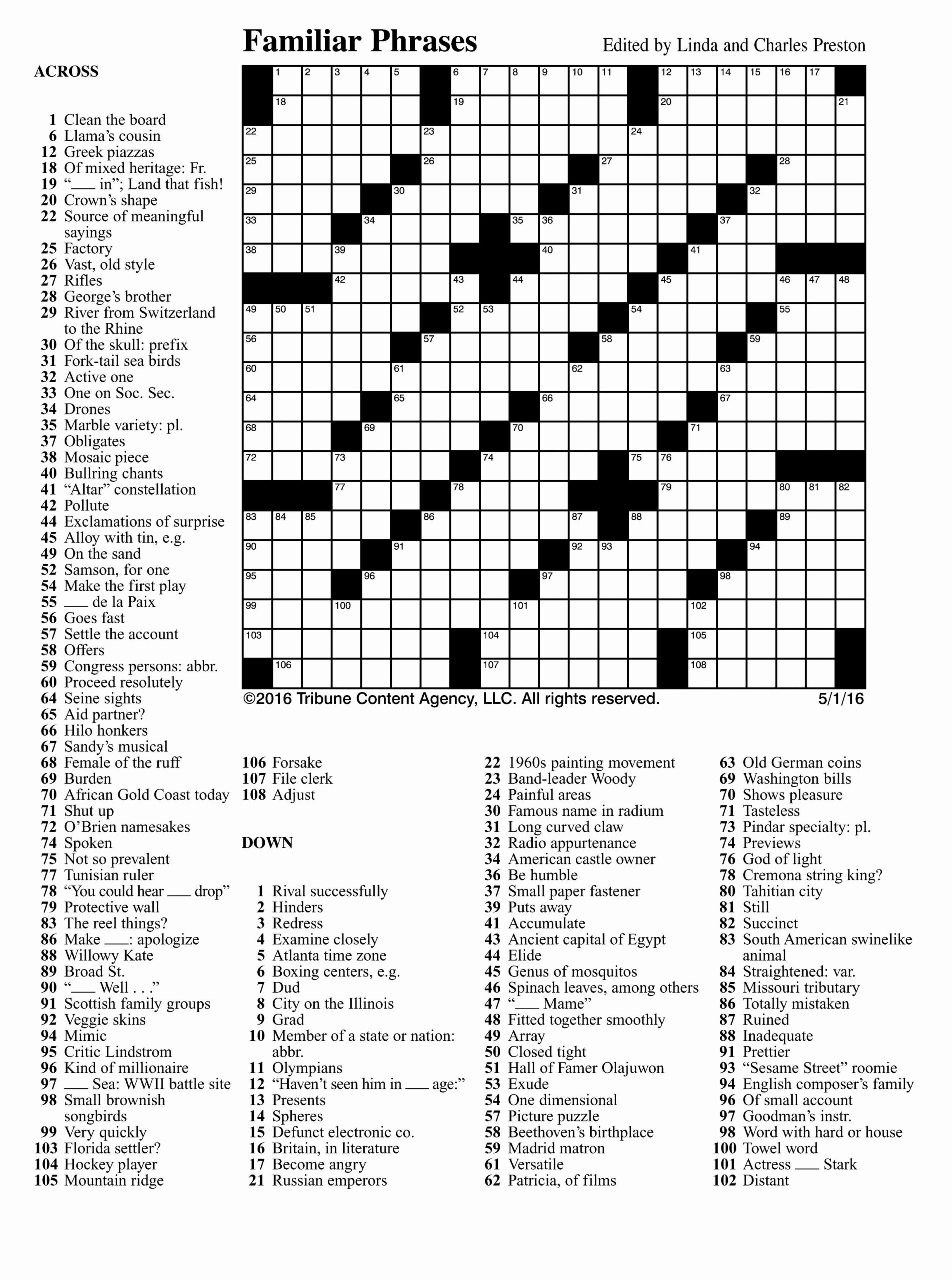 Gre Vocabulary Crossword Puzzles Printable