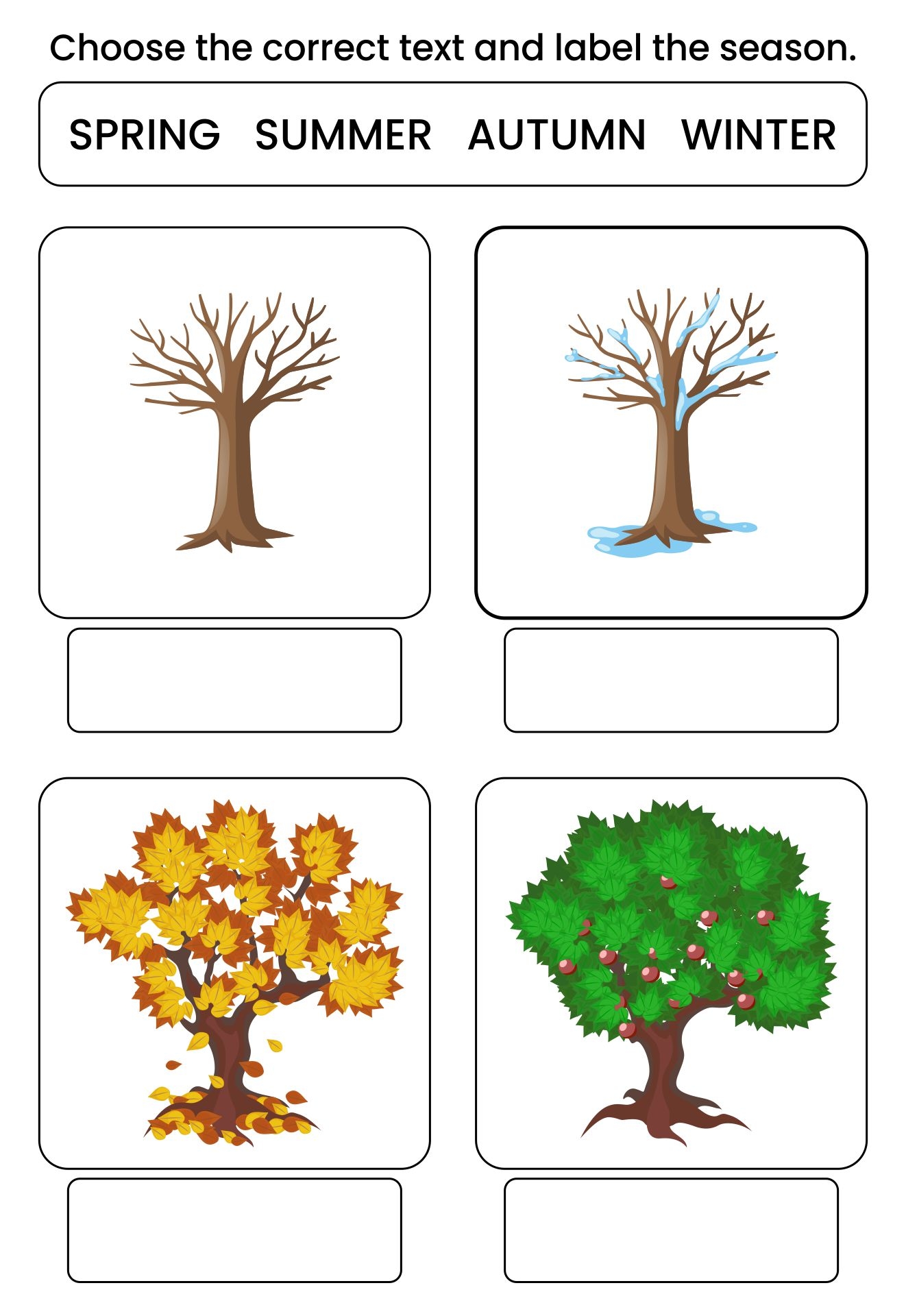 Season And Weather Free 10 Free PDF Printables Printablee