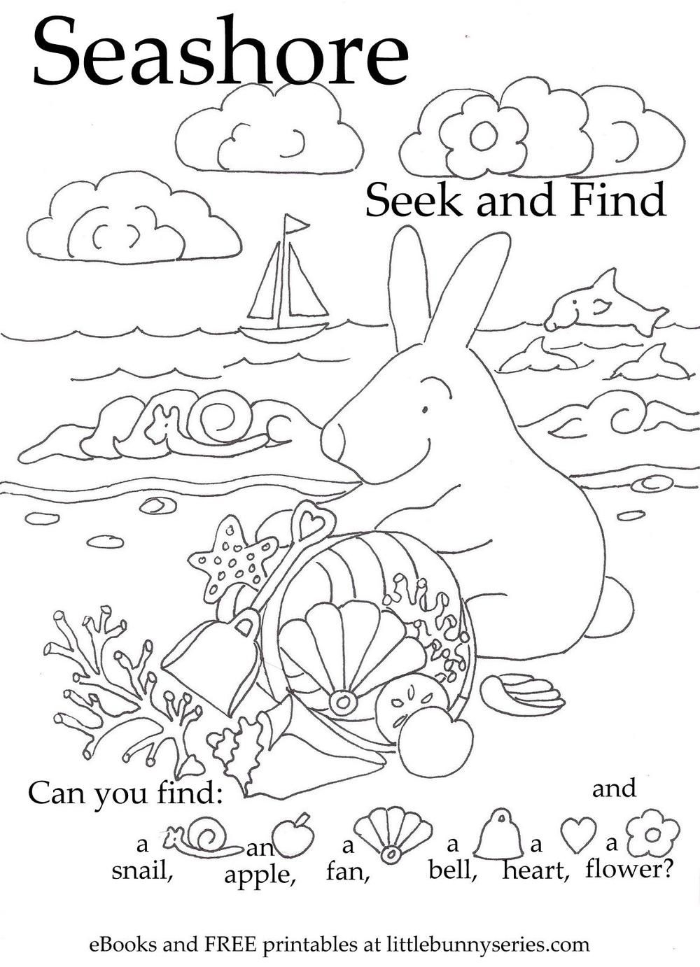 Seek And Find Printables For Kids