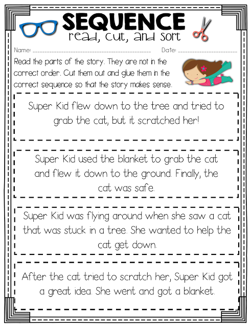 Sequence Grade 5 Worksheet