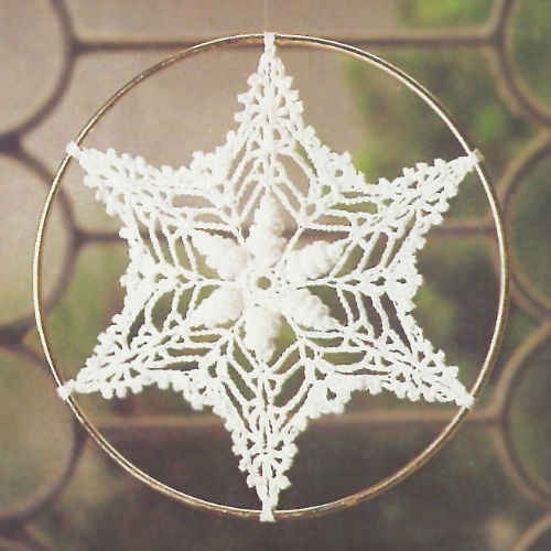 Shell Suncatcher Free Crochet Pattern