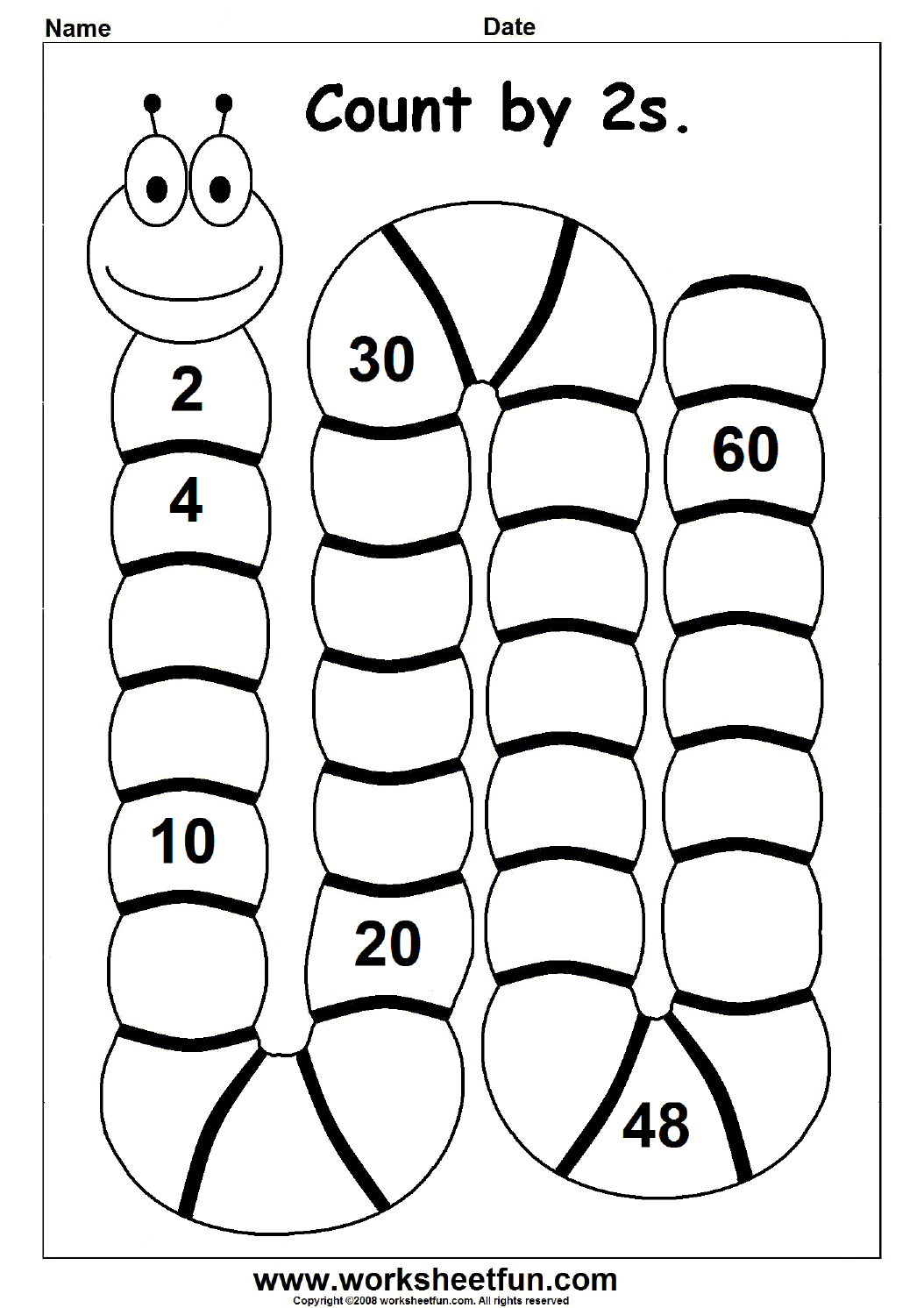 Skip Counting By 2 39 s 5 39 s 10 39 s Worksheets