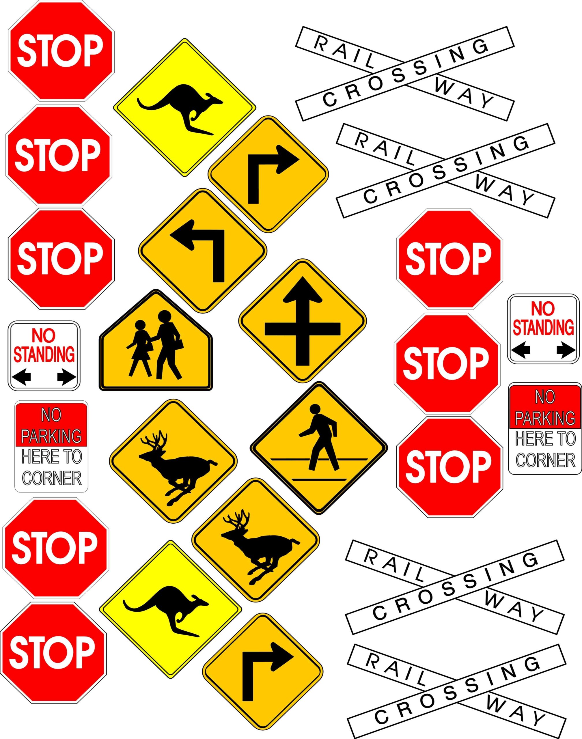 Free Printable Street Name Signs