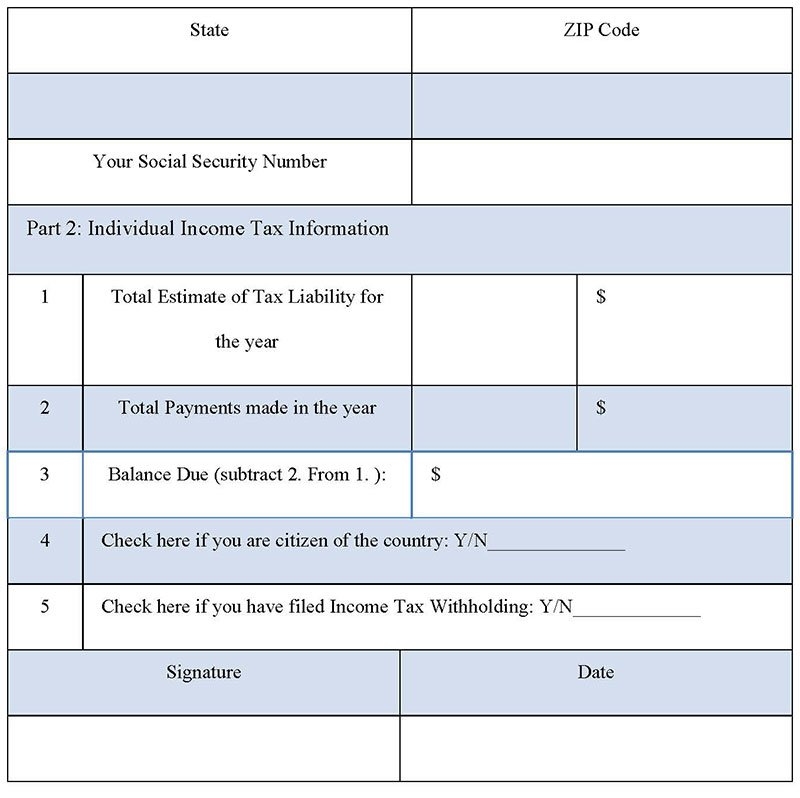 2025 Tax Extention Form Printable